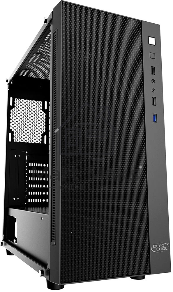 Компьютерный корпус Deepcool MATREXX 55 MESH без БП, большое боковое окно, черный, ATX