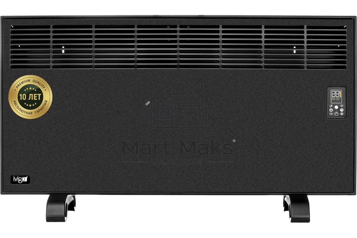 Электрический конвектор iVigo EPK4590P20 2000 Вт Черный, WI-FI
