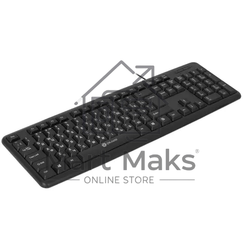 Клавиатура Oklick 180M черный USB