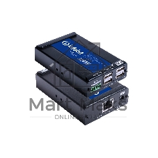 Удлинитель USB Infobit [iTrans USB2-TR80], до 80 м, с блоком питания 12В 1А 12Вт. Поддерживает RS232.