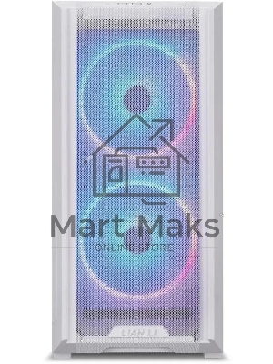 Компьютерный корпус Lian-Li Lancool 216 белый без БП ATX 2xUSB 3.0 audio bott PSU