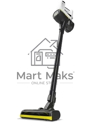 Пылесос вертикальный/ручной Karcher VC 4 черный/белый, питание от аккумулятора, 140 Вт, уборка сухая, пылесборник 0.65 л, работа от АКБ max - 30 мин