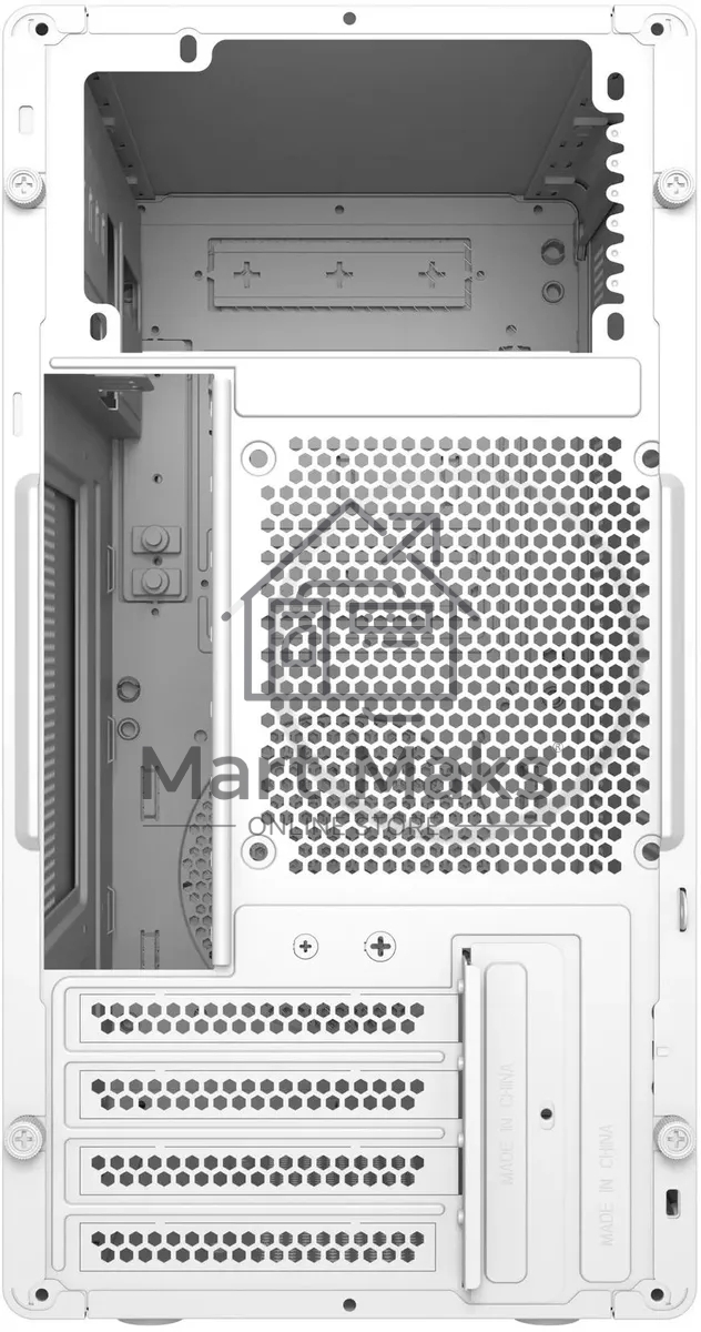 Компьютерный корпус Digma DCC-MN304 белый без БП mATX 2x120mm 2xUSB2.0 1xUSB3.0 audio