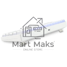 Клавиатура Oklick K763W гибридная, Bluetooth, радиоканал, белый