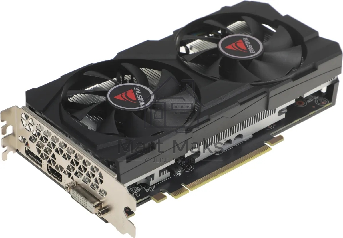 Видеокарта Biostar VN1666TF69 GTX 1660Ti 6G 192 bit GDDR6 1500/1200 DVIx1 HDMIx1 DPx1 HDCP Ret