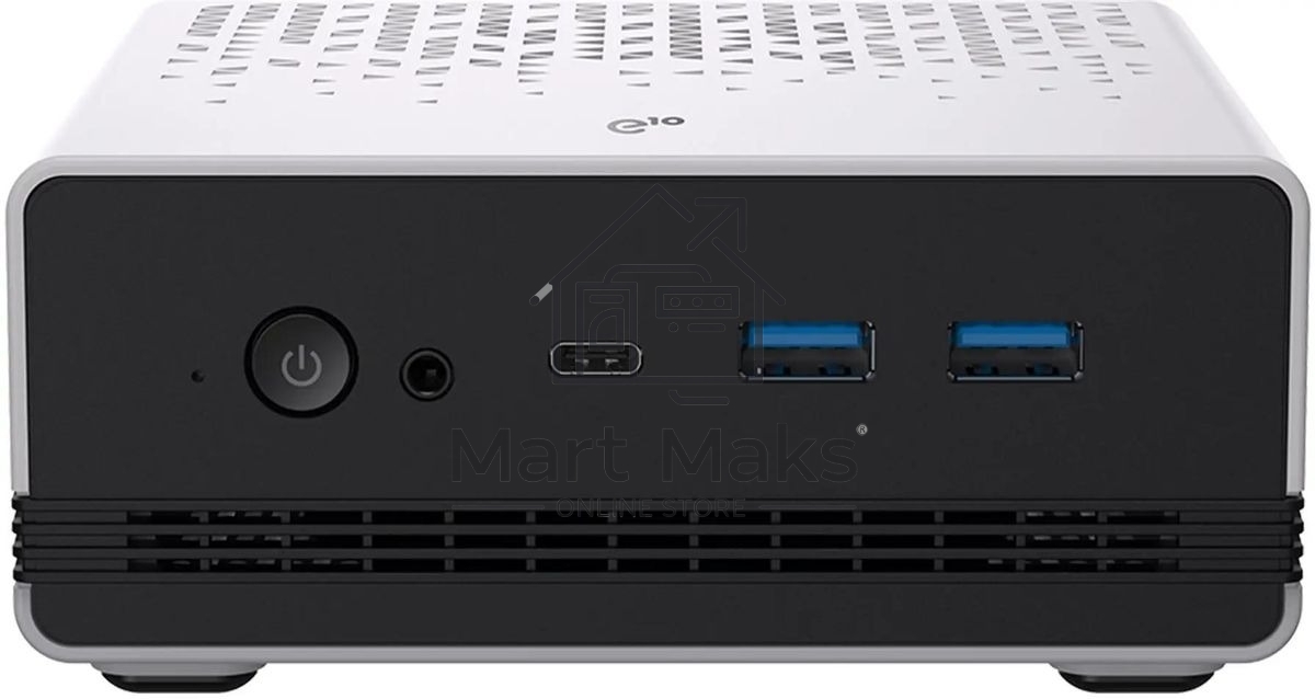 Неттоп Acer Gadget E10 ERBox 1 Ryzen 7 6800H (3.2) 16Gb SSD512Gb 680M Windows 11 Pro 2xGbitEth WiFi BT 120W черный/белый