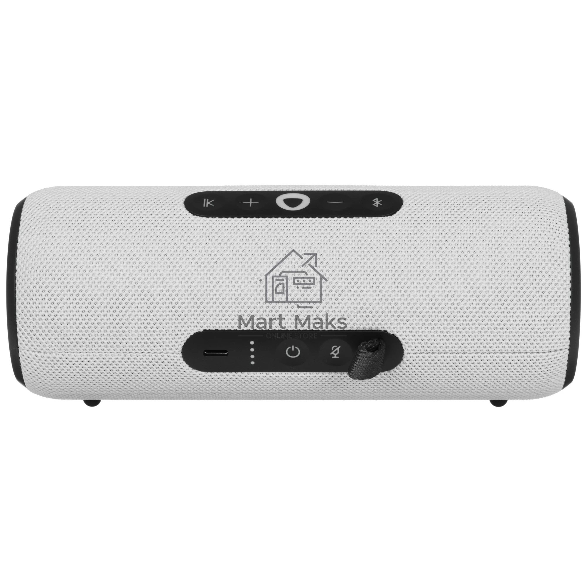 Умная колонка Яндекс Станция Стрит, 30Вт, компактная, 2 динамика, Wi-Fi, Bluetooth 5.0, Алиса, серый