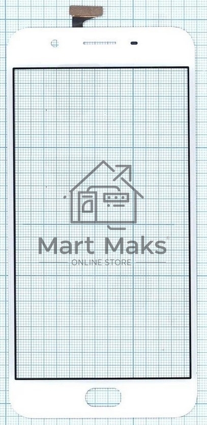 Сенсорное стекло (тачскрин) для OPPO F1s A59 A1601, белое