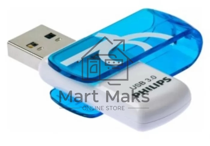 Флешка USB R/W 16GB PHILIPS VIVID3.0 16GB, USB 3.0