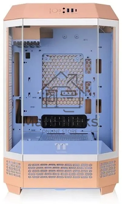 Компьютерный корпус Thermaltake The Tower 300 розовый без БП miniITX 8x120mm 6x140mm 2xUSB3.0 audio bott PSU