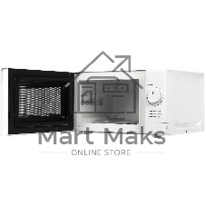 Микроволновая печь Galanz MOS-2008MW белый, 20 л, 700 Вт, переключатели - поворотный механизм