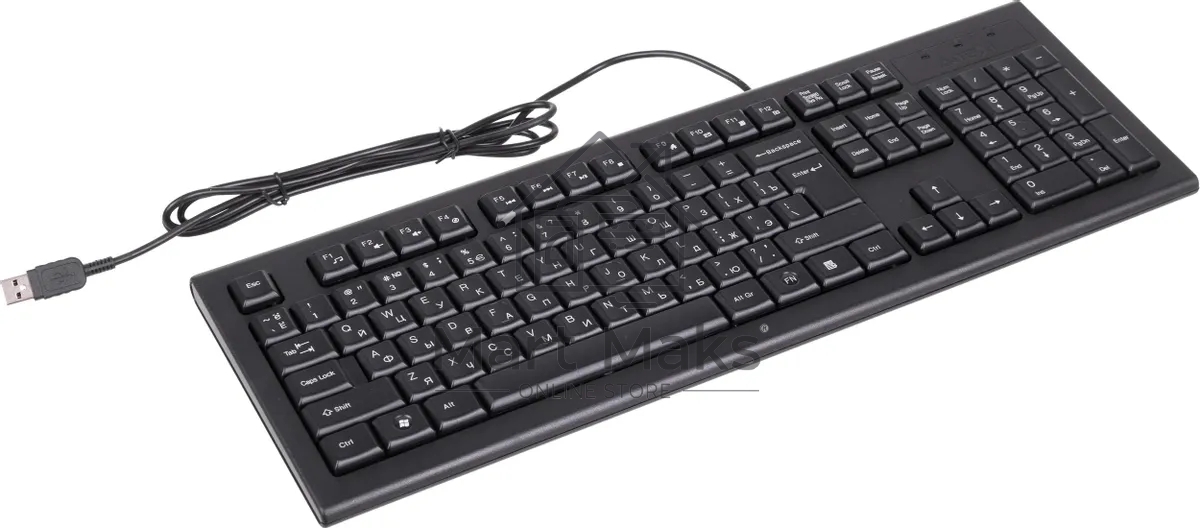 Клавиатура A4Tech KR-85 проводная USB черный
