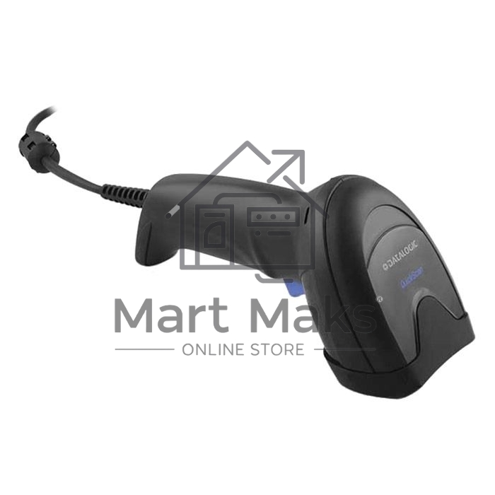 Сканер штрих-кода ручной Datalogic QuickScan QD2590, Kit, 2D Mpixel Imager, 30 скан/сек, USB, черный