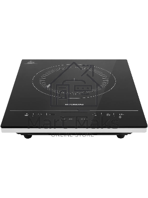 Плита настольная индукционная Hyundai HYC-0111 черный/серебристый закаленное стекло (настольная)