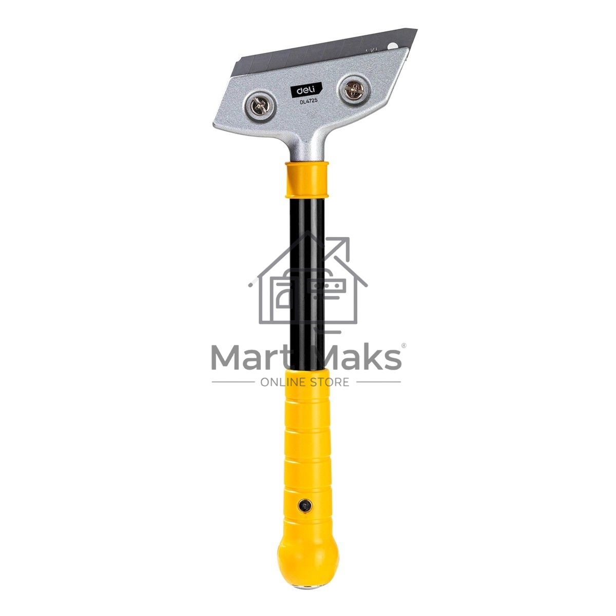 Скребок Deli DL4725 300мм Сталь SK5, Лезвие: глубина 18мм, толщина 0,5мм