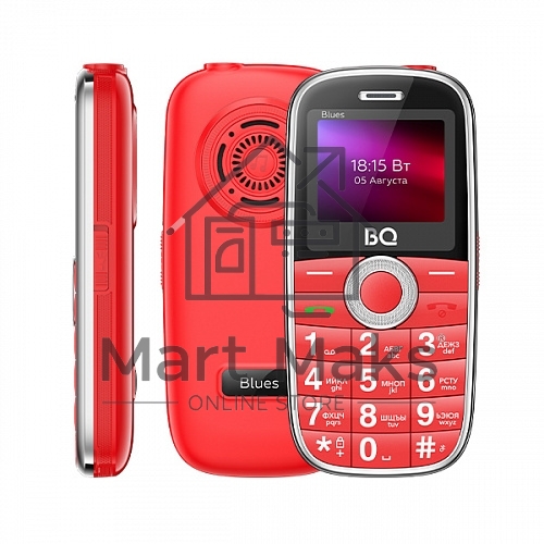 Мобильный телефон BQ 1867 Blues красный MTK 6261 D