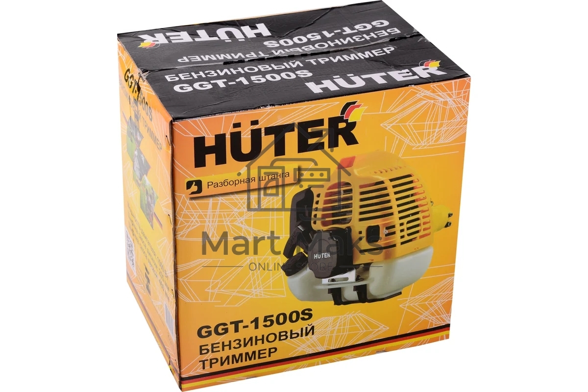 Триммер бензиновый Huter GGT-1500S 1500Вт 2л.с. реж.эл.:леска (упак.:2 коробки)