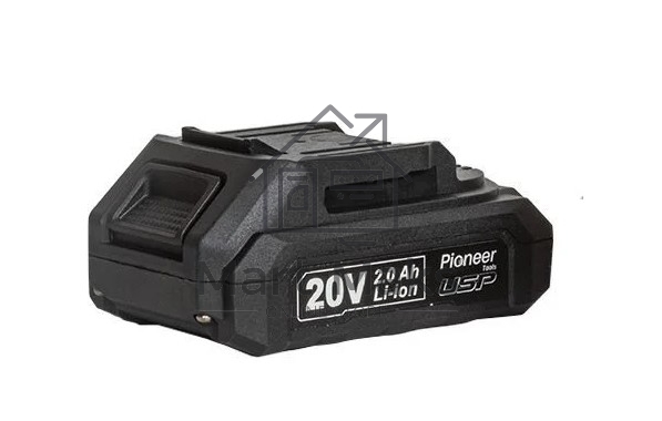 Дрель-шуруповерт Pioneer CD-M2012C USP, Аккумуляторная, 20В, 2 АКБ, Кейс