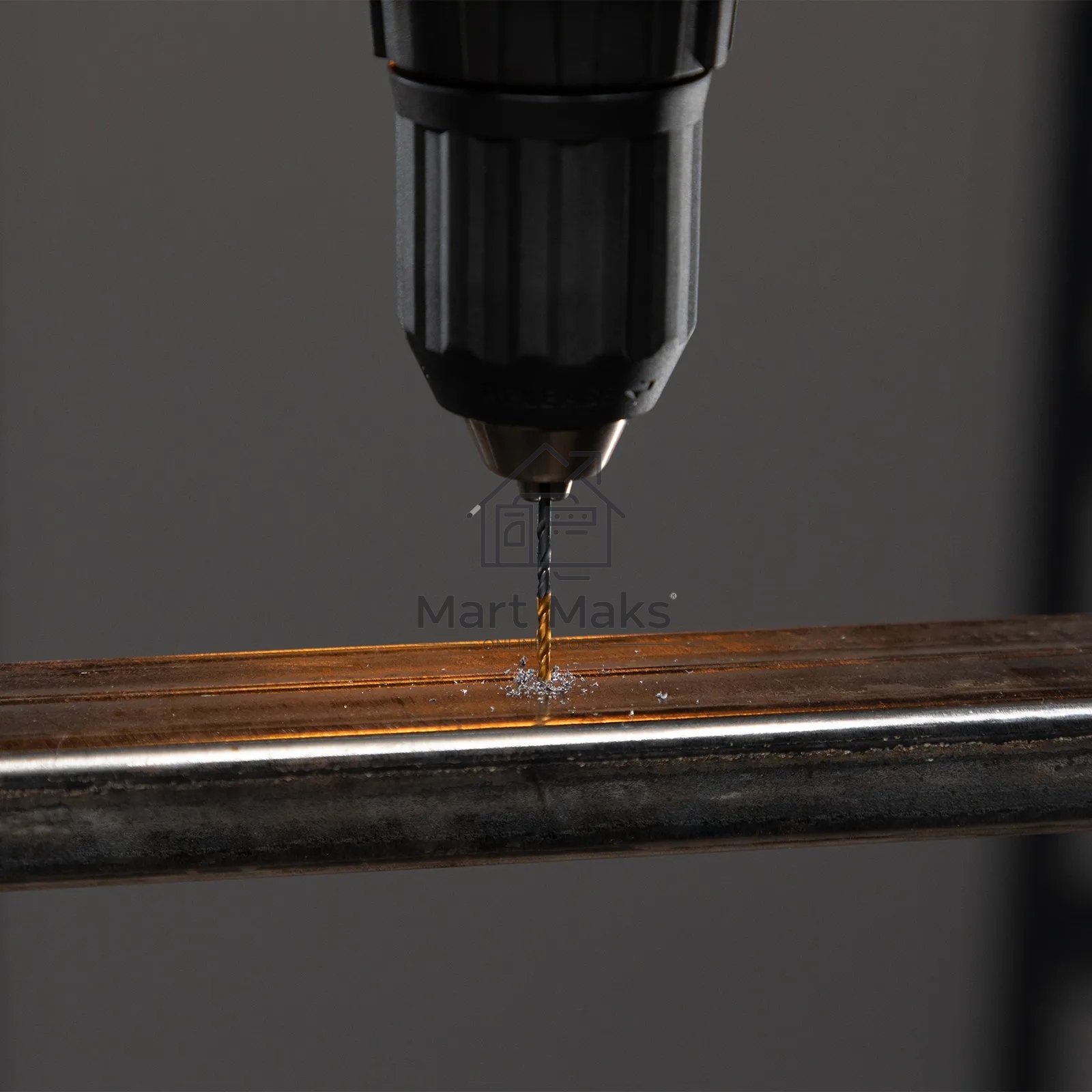 Набор сверл по металлу Denzel 1-13 мм, HSS-Tin, Golden Tip, 25 шт