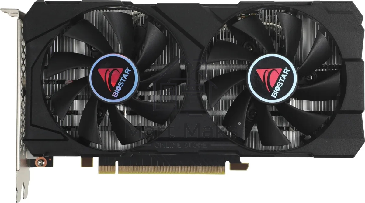 Видеокарта Biostar VN1666TF69 GTX 1660Ti 6G 192 bit GDDR6 1500/1200 DVIx1 HDMIx1 DPx1 HDCP Ret