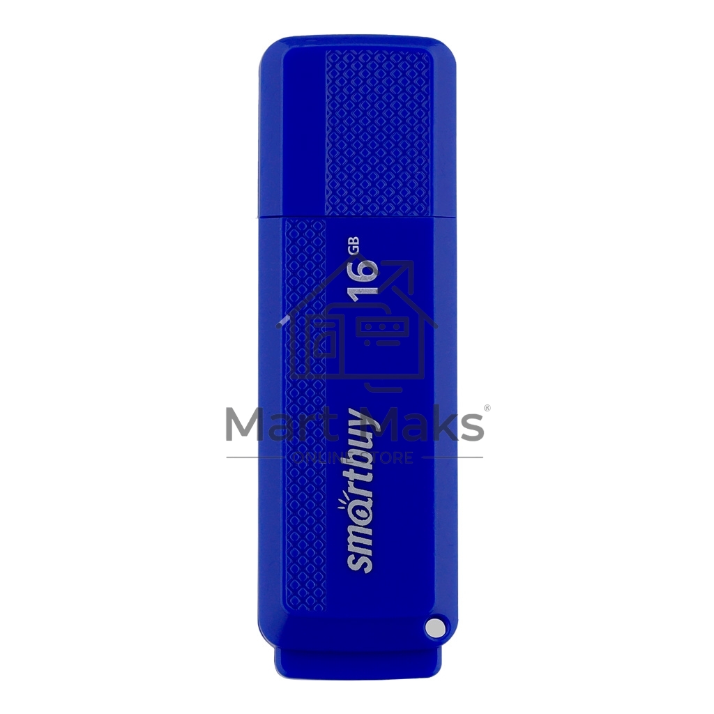 Флешка USB Smartbuy USB2.0 16Gb Dock Blue