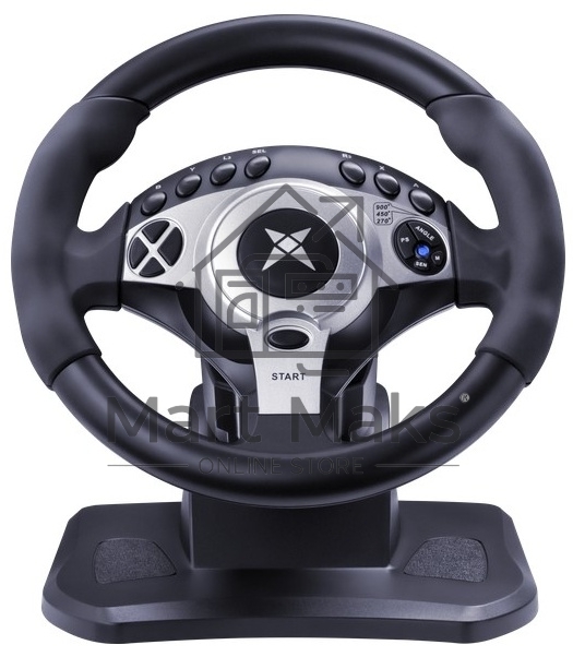 Игровой руль Defender Glazer черный