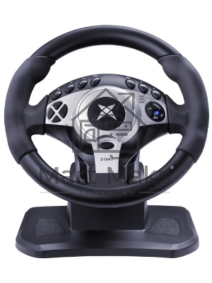 Игровой руль Defender Glazer черный