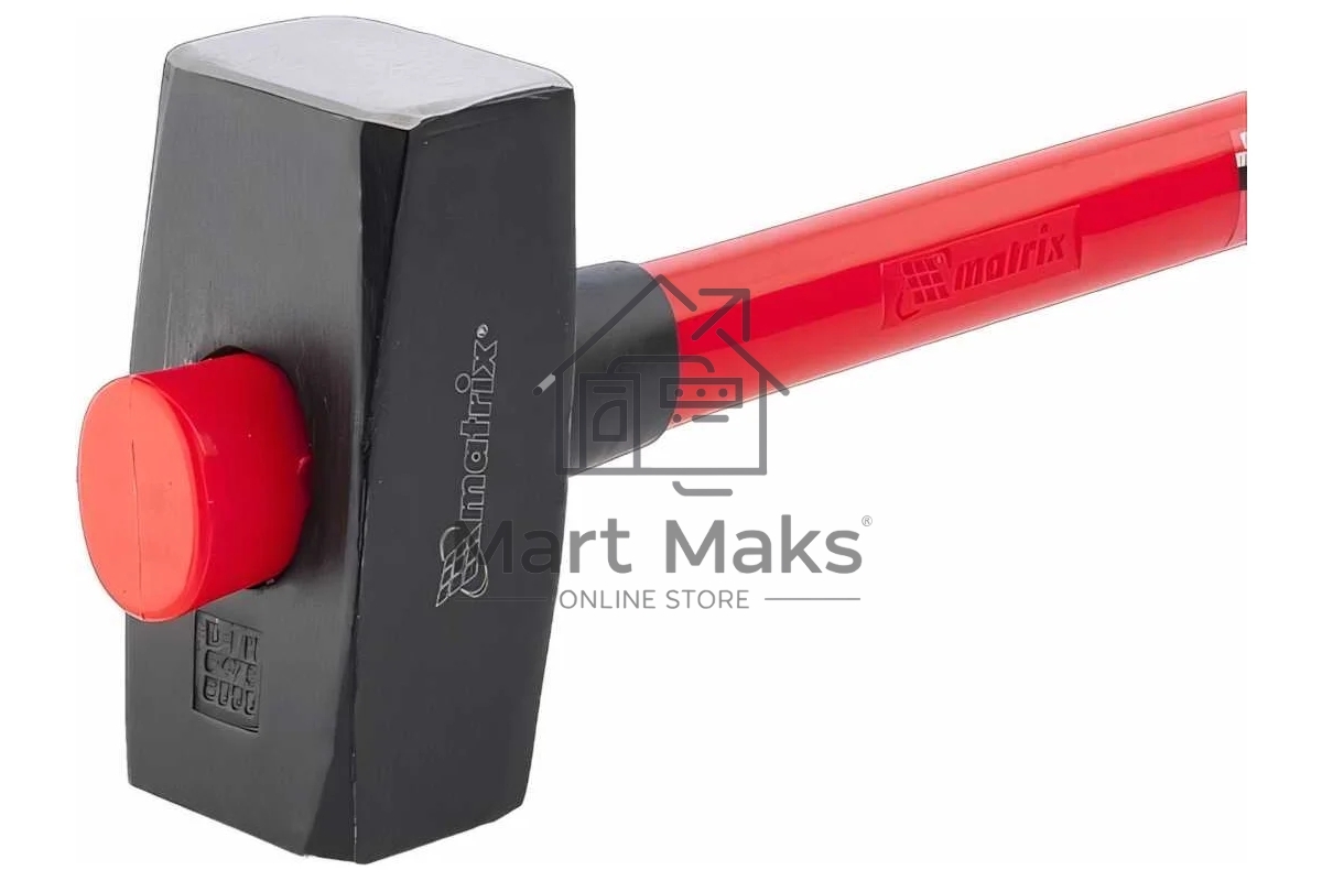 Кувалда Matrix 10925, 6000 г, фибергласовая обрезиненная рукоятка