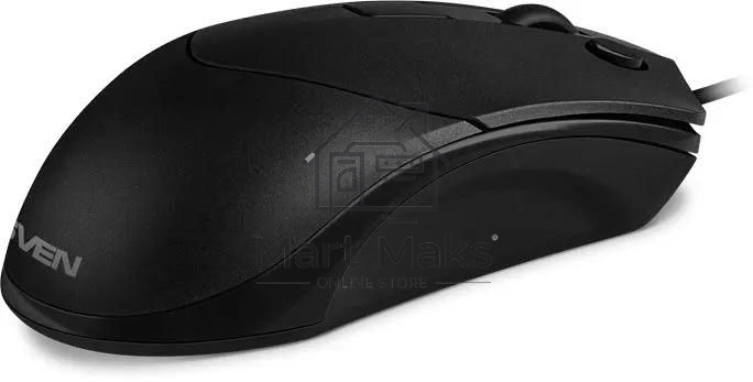 Мышь проводная SVEN RX-95 черный, 4000 dpi, USB, кнопки - 6