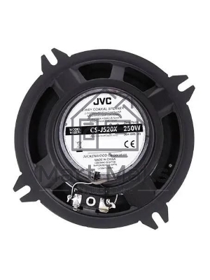 Колонки автомобильные JVC CS-J520X 250Вт 91дБ 4Ом 13см (5дюйм) (ком.:2кол.) коаксиальные двухполосные