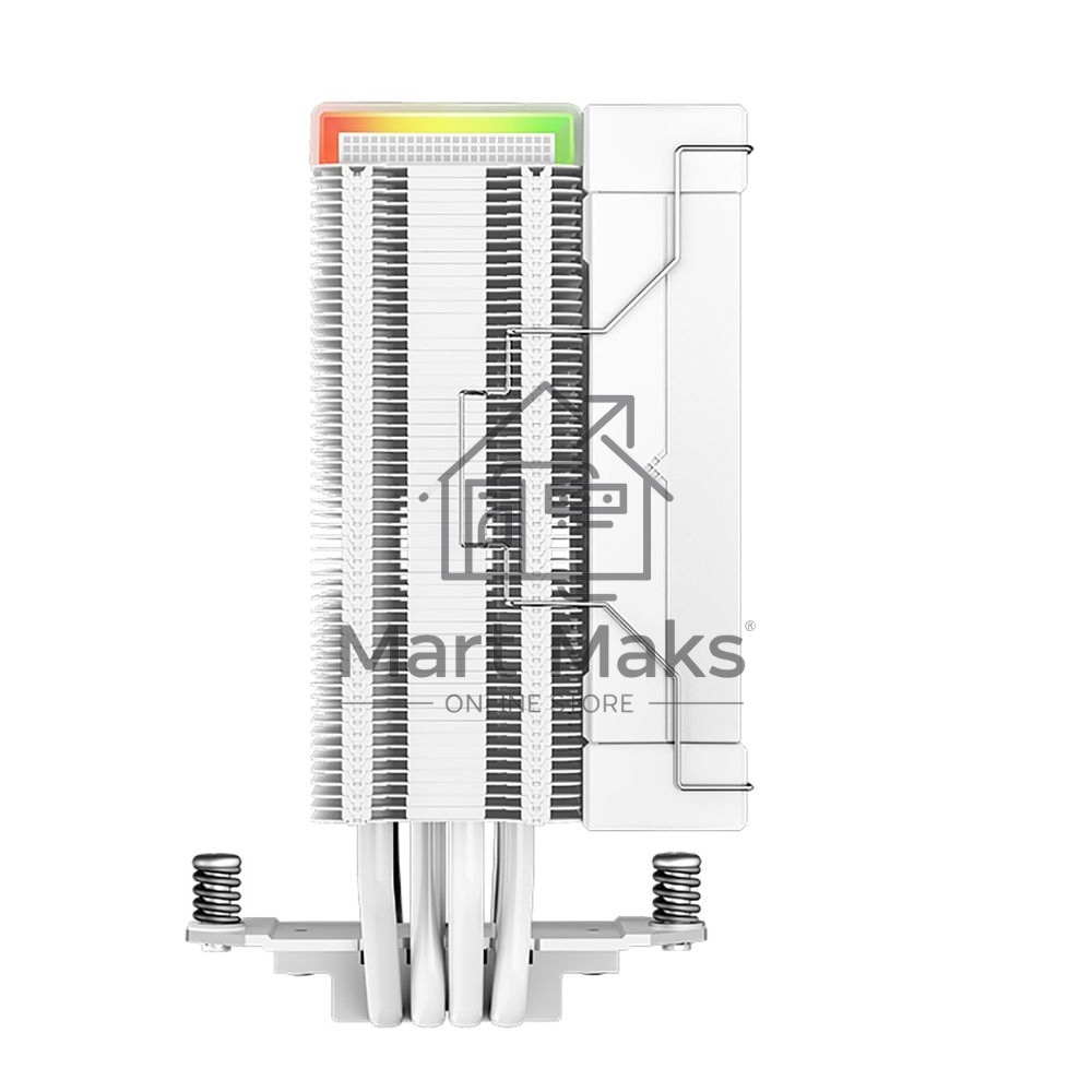 Кулер для процессора DeepCool AK400 DIGITAL белый 120мм алюминий 1850rpm 28db 4-pin 220Вт