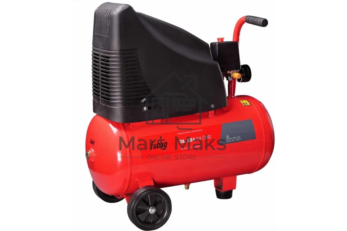 Компрессор FUBAG OL 231/24 CM2поршневой безмасляный, 1500 Вт, 230л/мин, 8бар