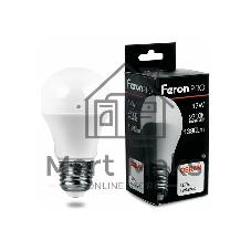 Лампа светодиодная FERON PRO LB-1017 (38038) шар E27 17W 2700K