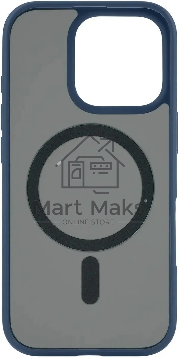 Чехол (клип-кейс) uBear для Apple iPhone 16 Pro Cloud with MagSafe синий (CS432DB63PMT-I24M)