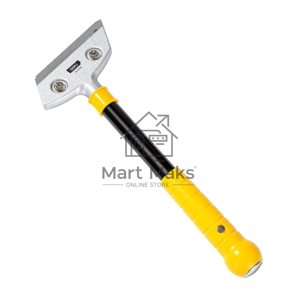 Скребок Deli DL4725 300мм Сталь SK5, Лезвие: глубина 18мм, толщина 0,5мм