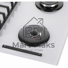 Газовая варочная панель Maunfeld EGHG.64.63CW/G, 4 конфорки, закаленное стекло, белый