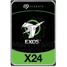 Жесткий диск HDD Seagate Exos X24 16Tb 7200rpm SAS 512Mb 3.5