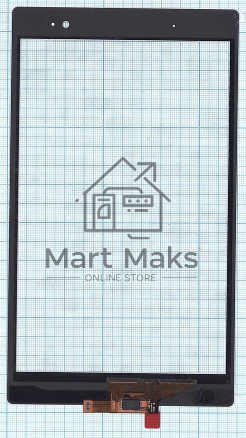 Сенсорное стекло (тачскрин) для Sony Xperia Tablet Z3 Compact, белое