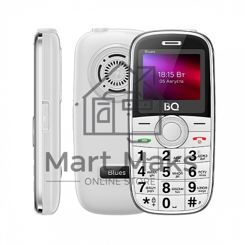 Мобильный телефон BQ 1867 Blues серебристый MTK 6261 D