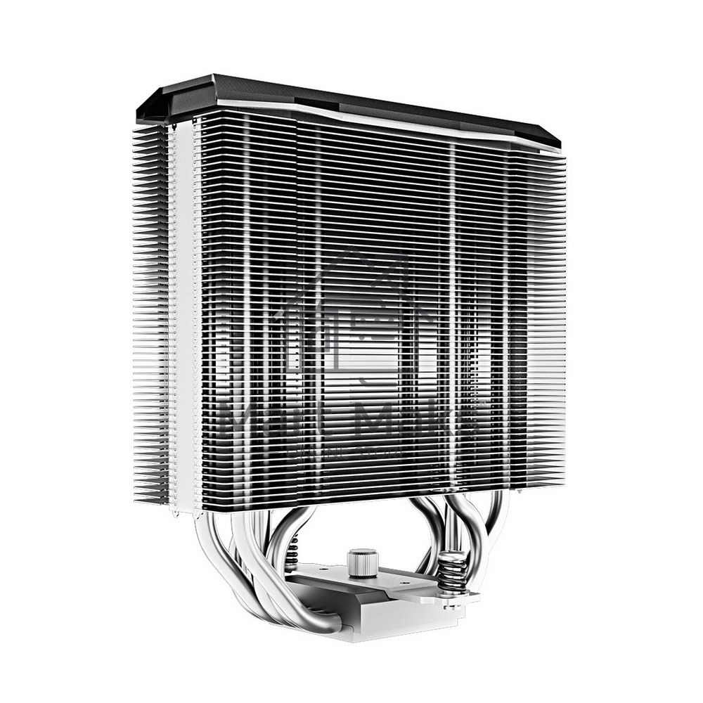 Кулер для процессора DEEPCOOL AS500 черный, 140 мм, алюминий/медь, 1200 об/мин, 26 дБ, 4 pin, 220 Вт, 164 мм