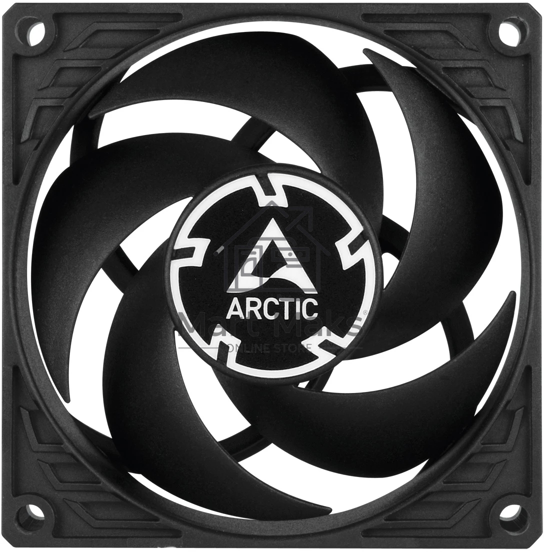 Вентилятор корпусной ARCTIC P8 Silent Black комплект 5 шт (ACFAN00301A) черный 80мм 1600rpm 22.5db 3-pin