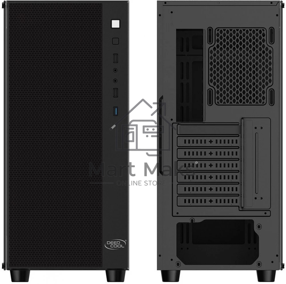 Компьютерный корпус Deepcool MATREXX 55 MESH без БП, большое боковое окно, черный, ATX