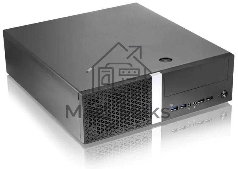 Корпус без блока питания Foxline FL-211 черный mATX Desktop mATX case, w/o PSU, w/2xUSB2.0+2xUSB3.0, NO pwr cord, w/ 8cm FAN