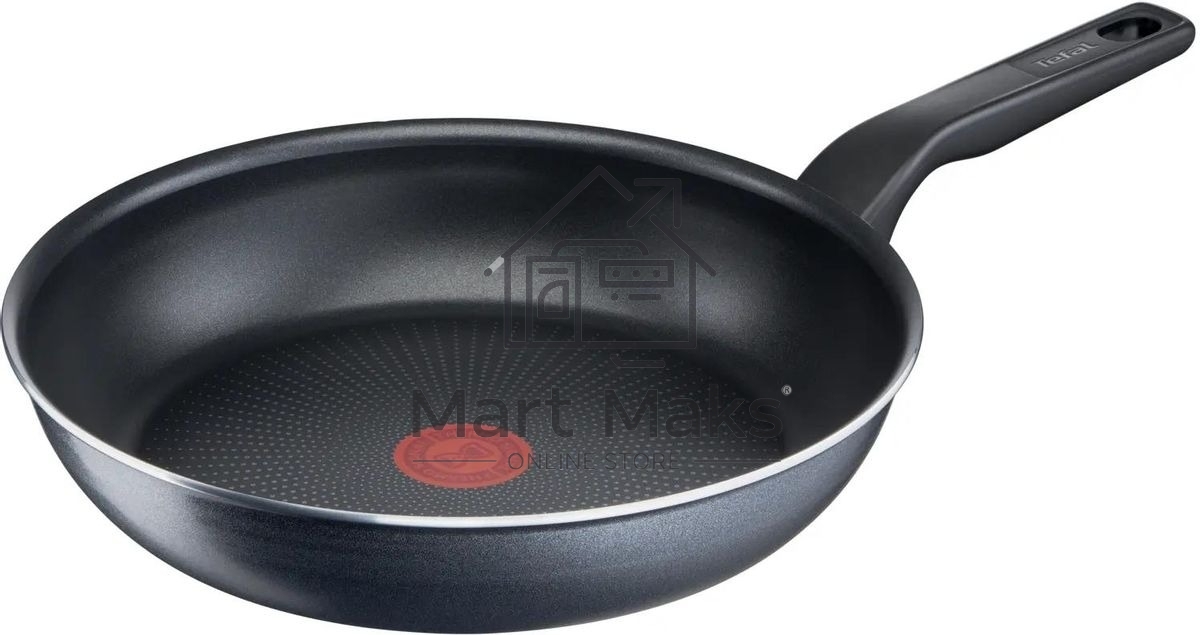 Сковорода Tefal Force 4218024 круглая 24см покрытие: антипригарное ручка несъемная (без крышки) черный (9100048315)