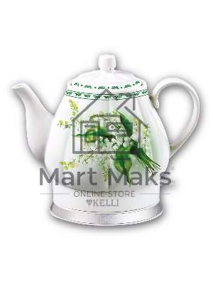Чайник электрический KELLI KL-1382 белый