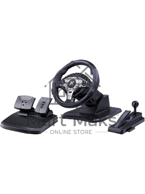 Игровой руль Defender Glazer черный