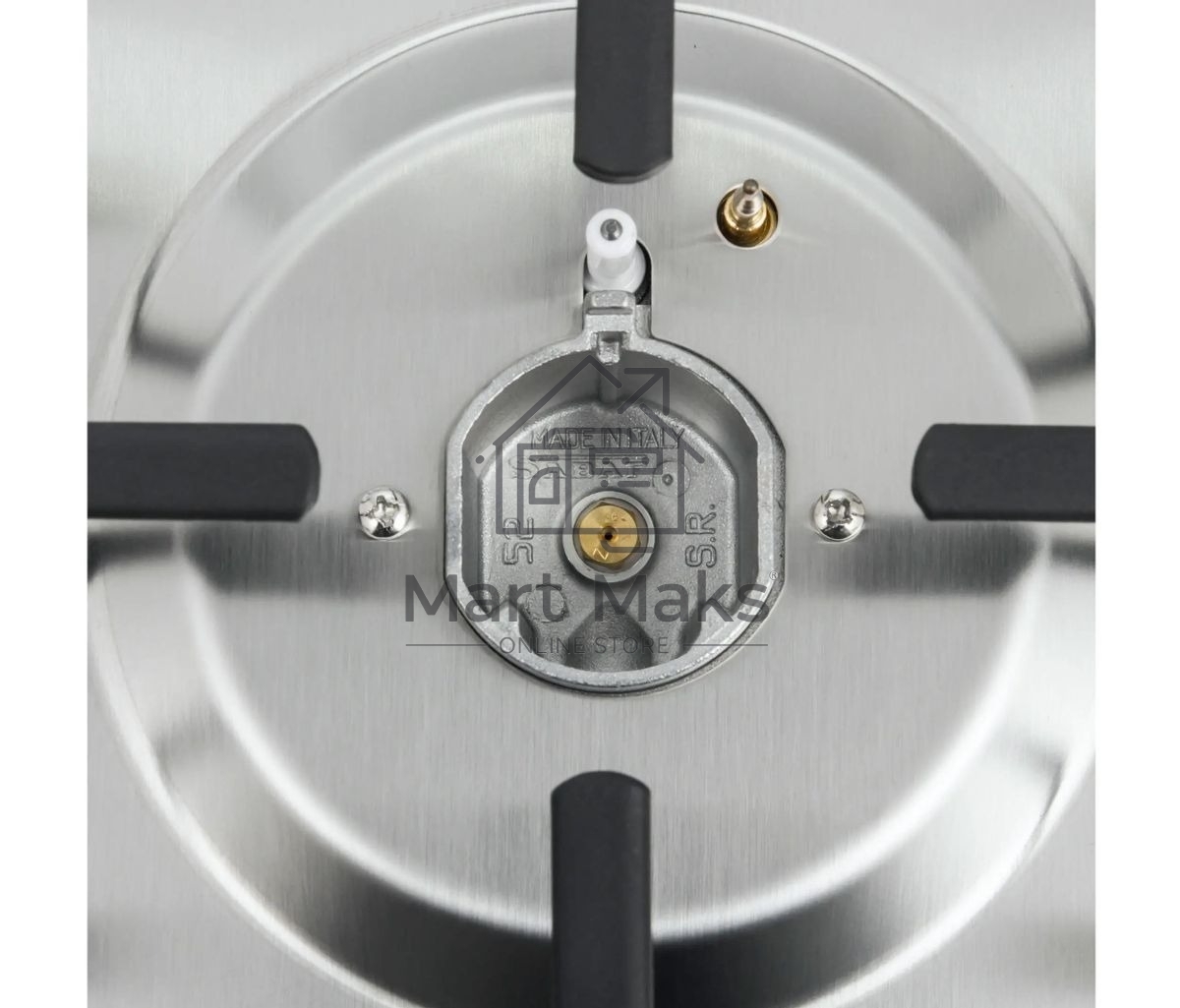 Газовая варочная панель Maunfeld EGHS.32.3ES, 2 конфорки, нержавеющая сталь, серебристый