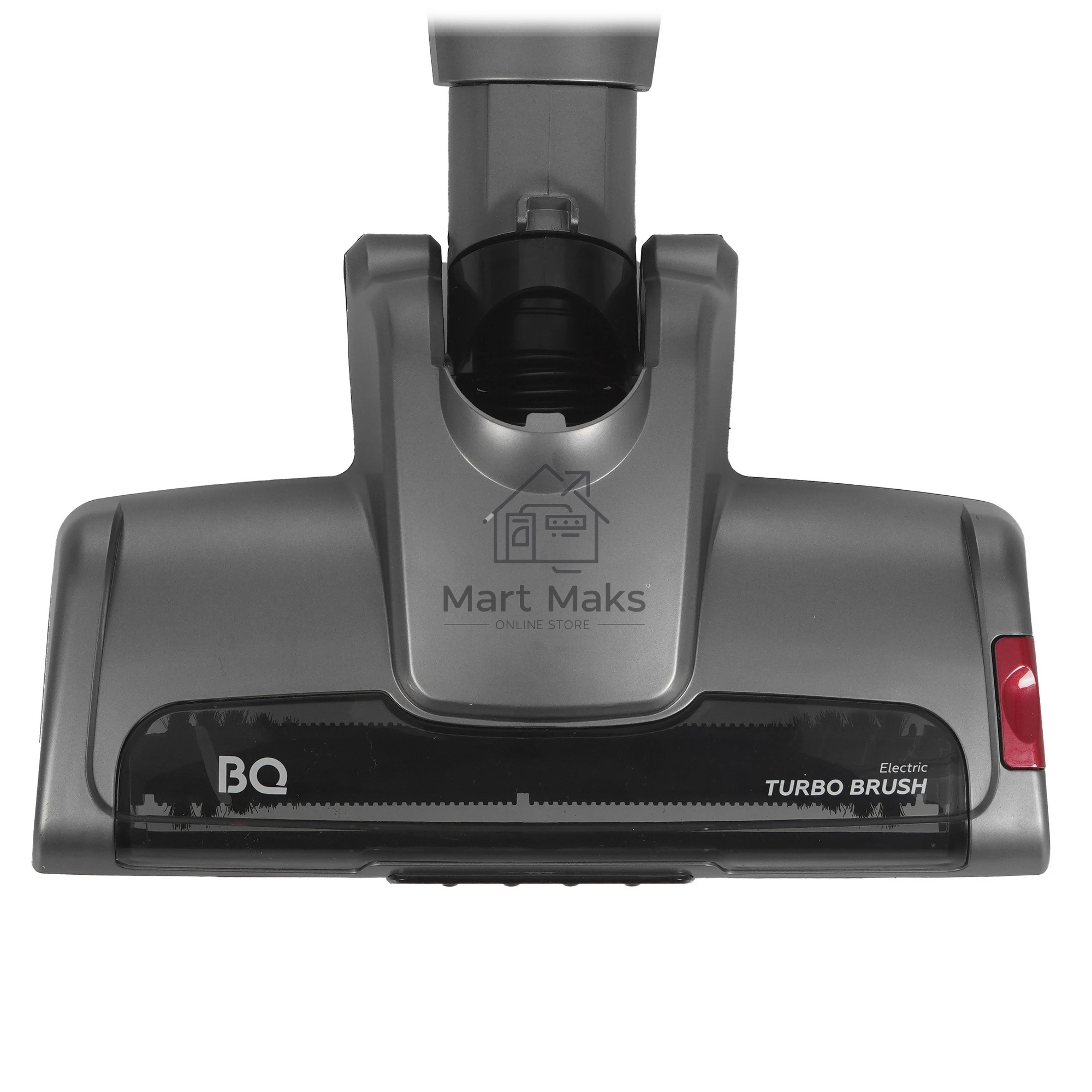 Пылесос вертикальный BQ VCA0401H серый/красный, питание от аккумулятора, 40 Вт, уборка сухая, пылесборник 0.6 л, работа от АКБ max 45 мин