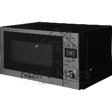Микроволновая печь Hyundai HYM-D3043 серебристый, 20 л, 700 Вт, переключатели - кнопки, поворотный механизм