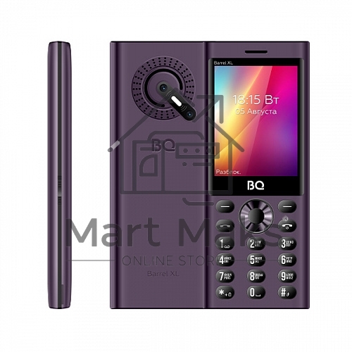 Мобильный телефон BQ 2832 Barrel XL Purple/черный SC6531E